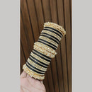 Pooja Bangles Elegant Pearl Bridal Bangles Set for Women