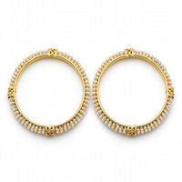 Pooja Bangles Premium Pearl Bangles Set
