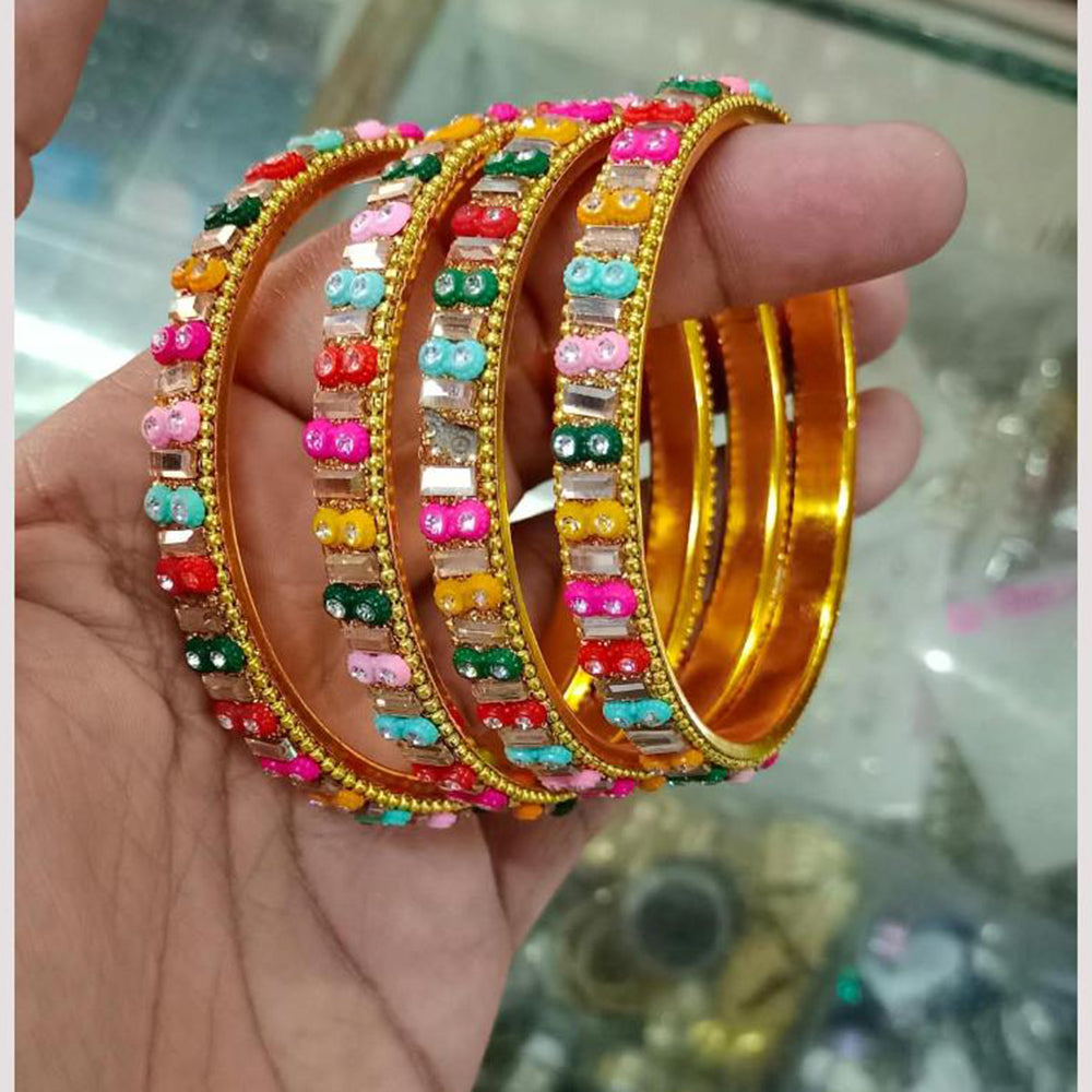 Pooja Bangles Premium Austrian Stone Bangles Set