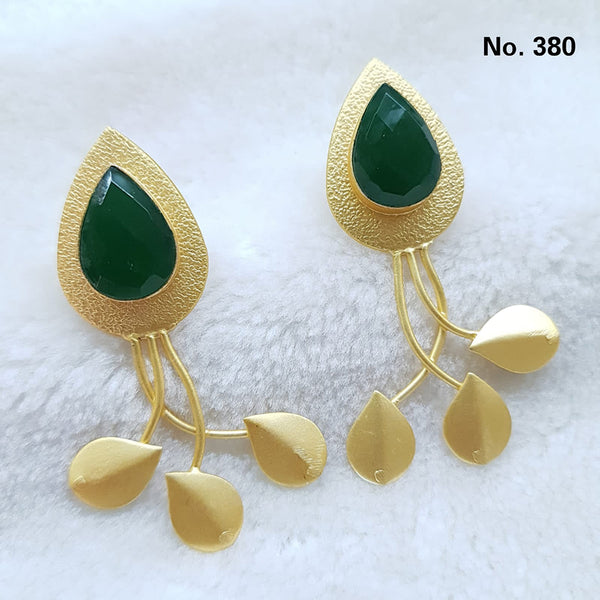 Shubhratnam Jewellers Gold Plated  Dangler Earrings