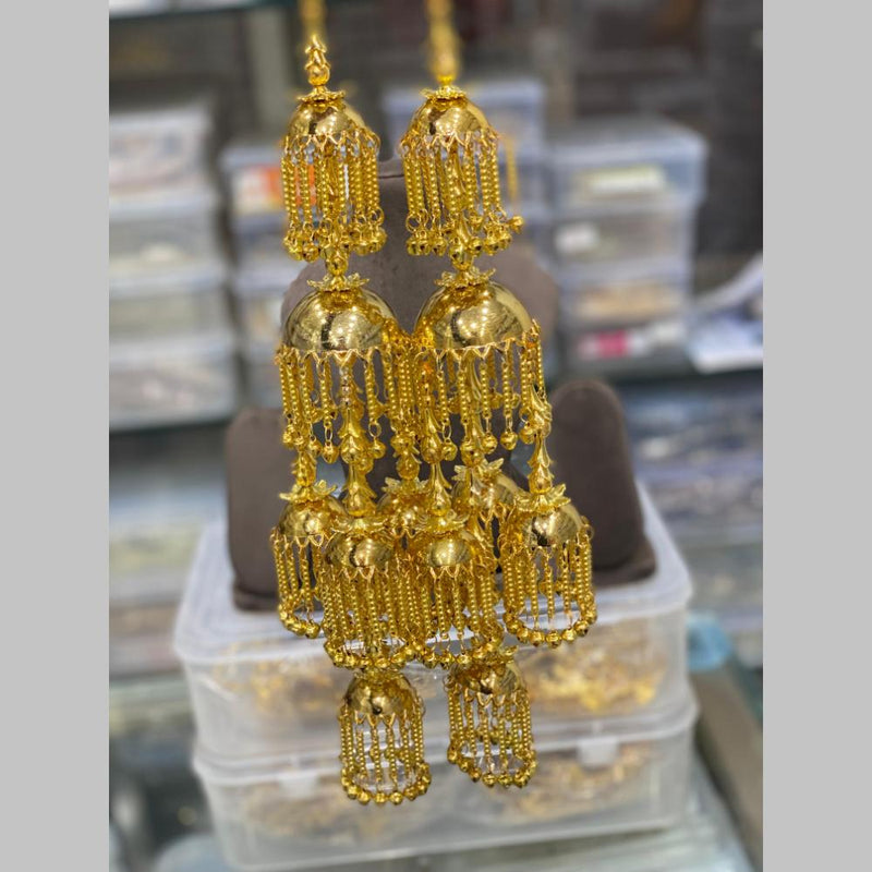 Hira Collections Gold Plated Pearls Kaleera