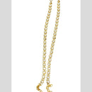 Hira Collections Traditional Gold Plated Pearls Austrian Stones Payal Anklets