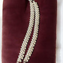 Hira Collections Traditional Gold Plated Pearls Austrian Stones Payal Anklets