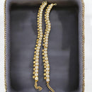 Hira Collections Traditional Silver Plated Austrian Stones Payal Anklets