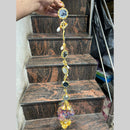 Hira Collections Gold Plated Mirror And Shell Hair Choti / Paranda