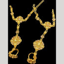 Hira Collections Gold Plated Crystal Stone Hand Harness