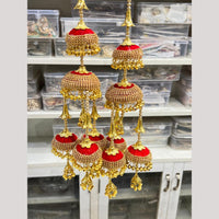 Hira Collections Traditional Gold Plated Bridal Kalire