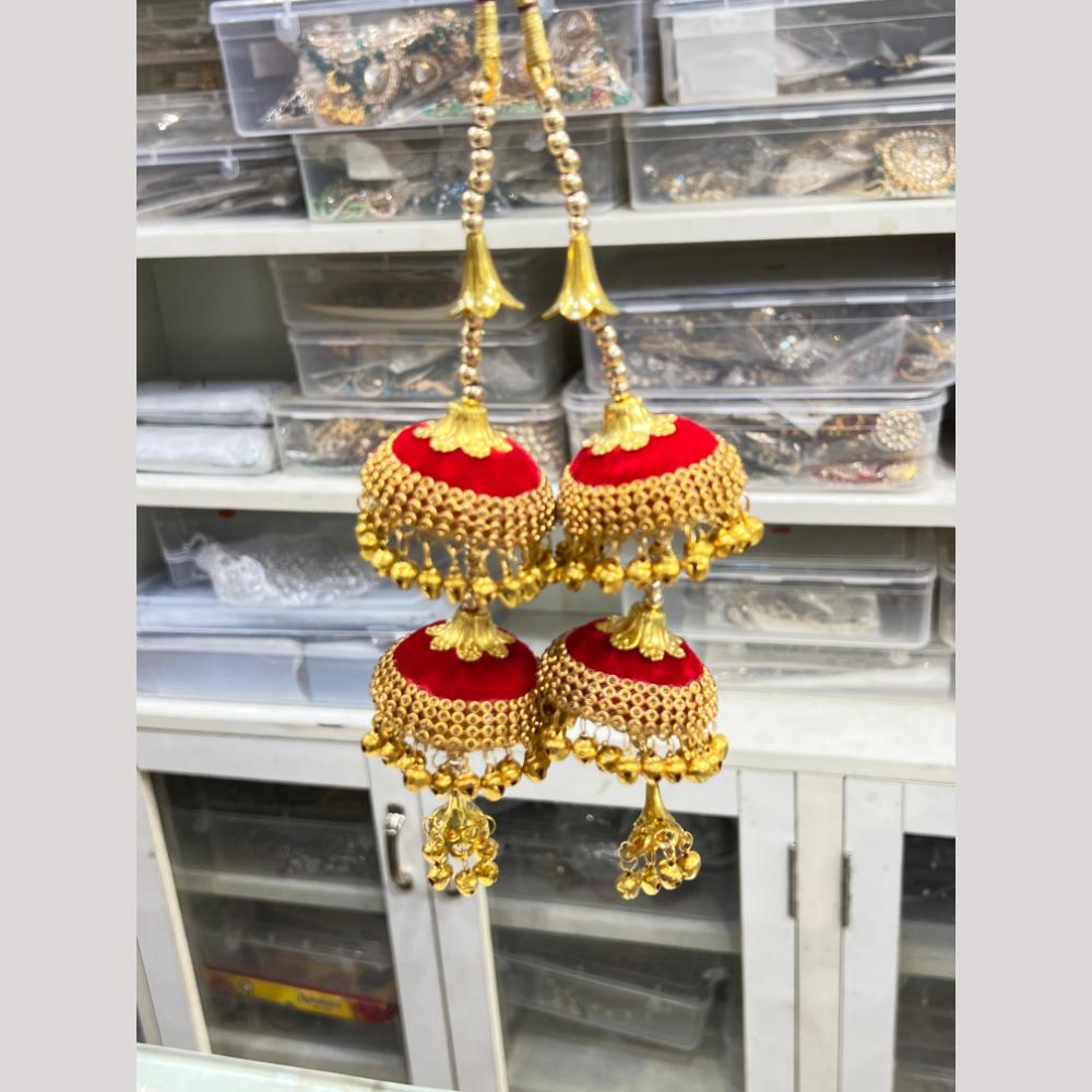 Hira Collections Traditional Gold Plated Bridal Kalire