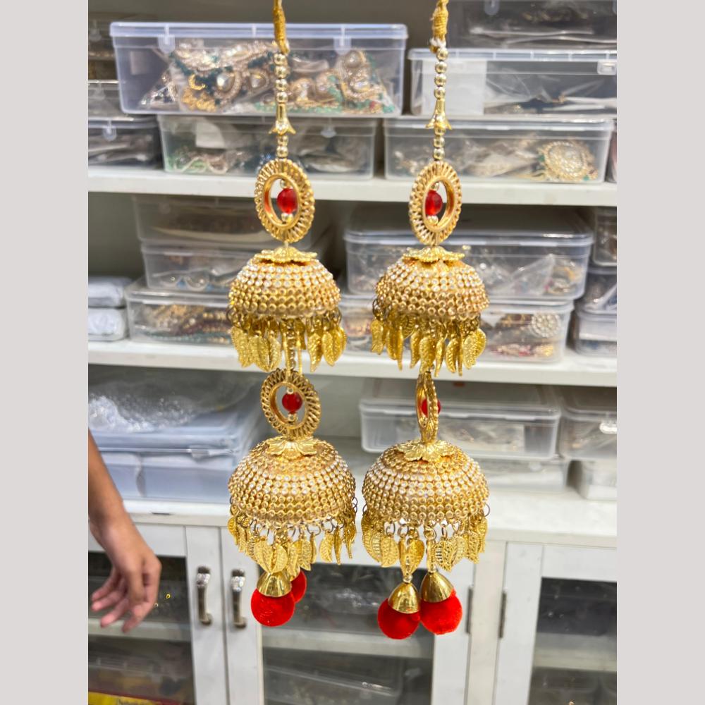 Hira Collections Traditional Gold Plated Bridal Kalire