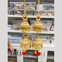 Hira Collections Traditional Gold Plated Bridal Kalire