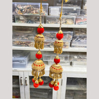Hira Collections Traditional Gold Plated Bridal Kalire