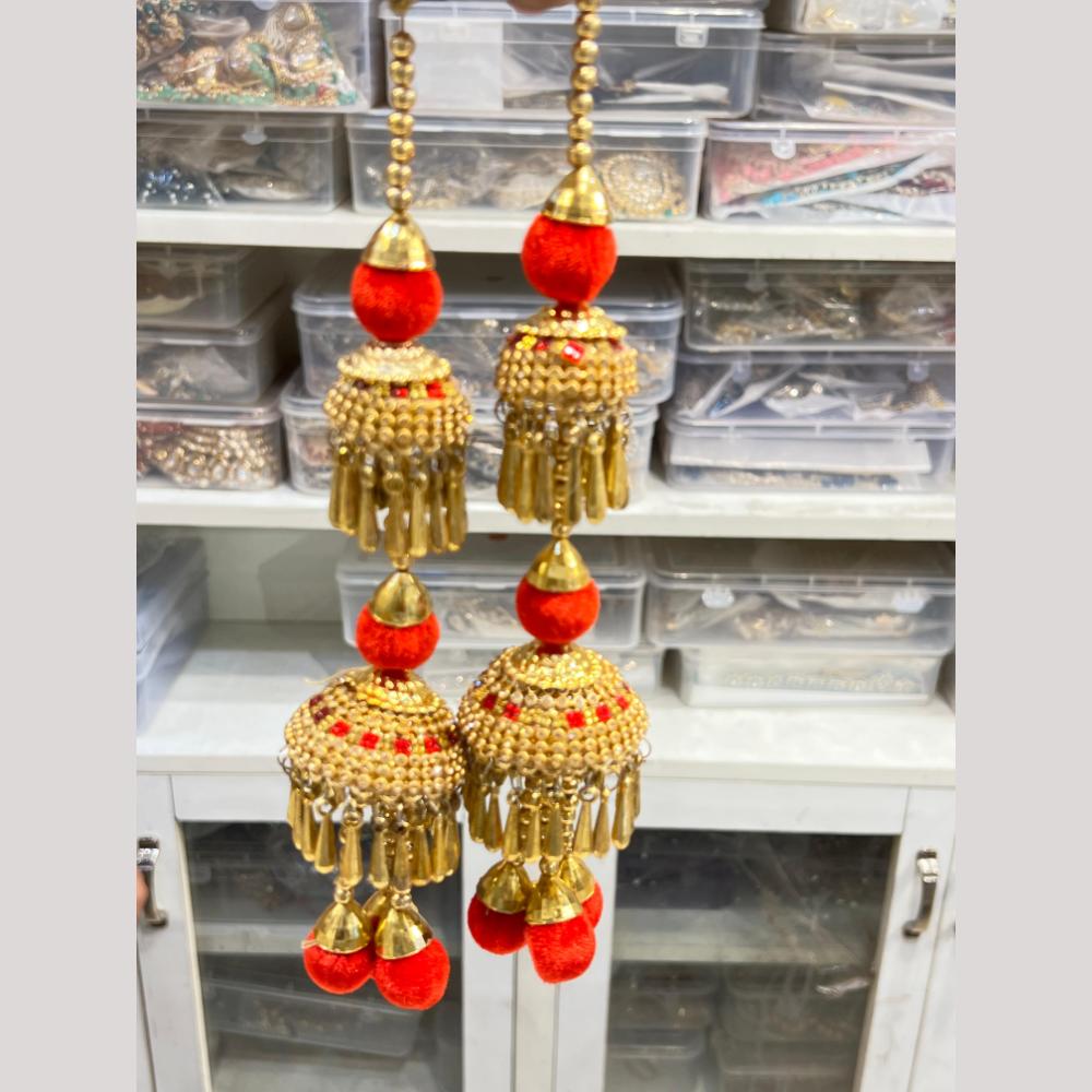 Hira Collections Traditional Gold Plated Bridal Kalire