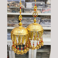 Hira Collections Traditional Gold Plated Bridal Kalire
