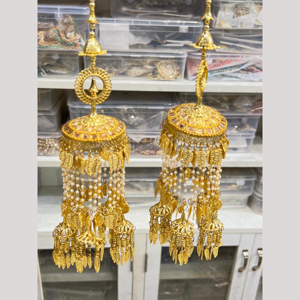 Hira Collections Traditional Gold Plated Bridal Kalire