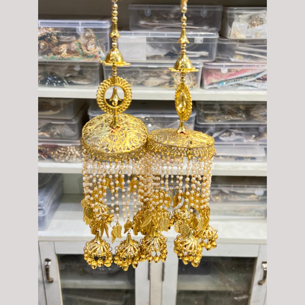 Hira Collections Traditional Gold Plated Bridal Kalire