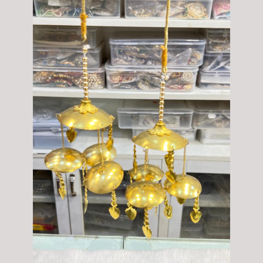 Hira Collections Traditional Gold Plated Bridal Kalire