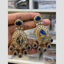 Hira Collections Gleam & Grace Austria And Resin Stone Fusion Danglers Earrings
