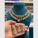 Hira Collection  Gold Plated Kundan Stone Necklace Set