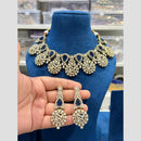 Hira Collections Timeless Sparkle Crystal And Austrain Stone Elegance Necklace Set