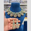 Hira Collections Timeless Sparkle Crystal And Austrain Stone Elegance Necklace Set