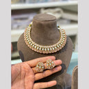 Hira Collection Royal Kundan And Pota Traditional Jewelry for Festive Wear Necklace Set