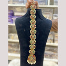 Hira Collections Royal Tresses Crystal And Pearl Hair Choti for Elegant Hairstyles