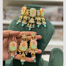 Hira Collections Meenakari Elegance In Layers of Beads Necklace Set
