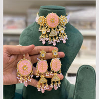 Hira Collections Meenakari Elegance In Layers of Beads Necklace Set