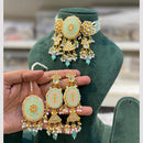 Hira Collections Meenakari Elegance In Layers of Beads Necklace Set
