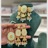 Hira Collections Meenakari Elegance In Layers of Beads Necklace Set