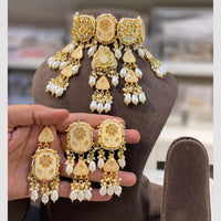 Hira Collections Meenakari Elegance In Layers of Beads Necklace Set