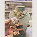 Hira Collections Pearl Layer Choker Necklace Set