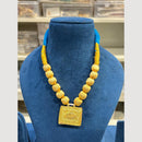 Hira Collections Antique Finish Thread Necklace Set