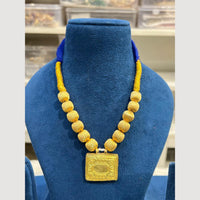 Hira Collections Antique Finish Thread Necklace Set