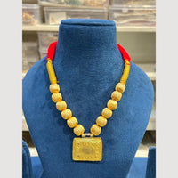 Hira Collections Antique Finish Thread Necklace Set