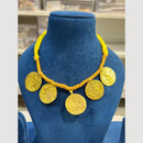 Hira Collections Antique Finish Thread Necklace Set