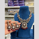 Hira Collection Festive Kundan And Austrian Stone Pearl Necklace Set