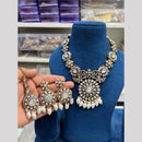 Hira Collection Festive Kundan And Austrian Stone Pearl Necklace Set
