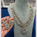 Hira Collection Festive Kundan And Austrian Stone Necklace Set
