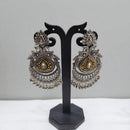 Hira Collections Antique Two-Toned Jhumki Danglers with Modern Touch