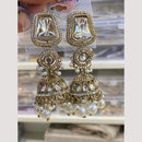 Hira CollectionsHira Collections Traditional Crystal and Beads Jhumki Earrings for Wedding