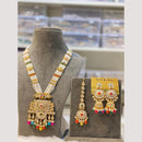 Hira Collections Luxury Kundan And Beads Necklace Set For Festive And Wedding Wear