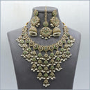 Hira Collections Elegant Austrian Stone Necklace Set For Festive Functions & Special Events