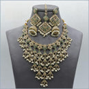 Hira Collections Stunning Austrian Stone Necklace Set For Festive Functions & Special Events