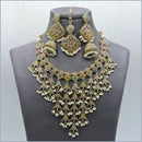 Hira Collections Stunning Austrian Stone Necklace Set For Festive Functions & Special Events
