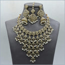 Hira Collections Stunning Austrian Stone Necklace Set For Festive Functions & Special Events