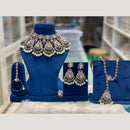 Hira Collections Luxuria Kundan & Beads Semi - Bridal Necklace Set