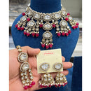Hira Collection Traditional Kundan And Beads Choker Necklace Set