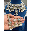 Hira Collection Traditional Kundan And Beads Choker Necklace Set