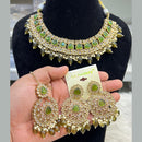 Hira Collections Designer Kundan And Beads Necklace Set Perfect for Weddings & Festive Occasions